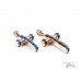 Мъжки Кръст Розово Злато 14К Bloom Jewellery